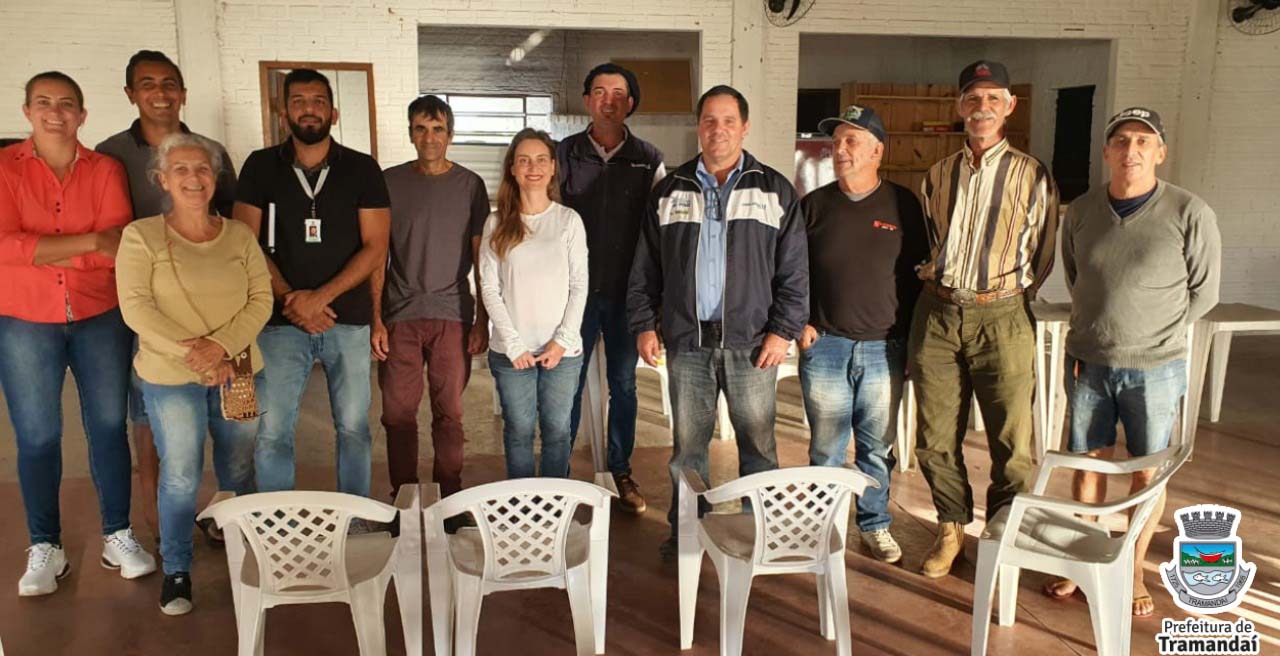 Secretaria de Pesca e Agricultura, ACOPREV e EMATER realizam reunião com produtores da zona rural de Tramandaí