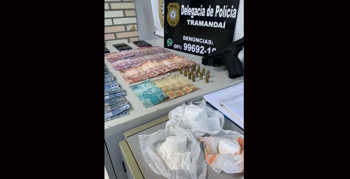 Polícia Civil prende homem por tráfico de drogas em Tramandaí